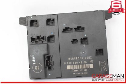 03-12 Mercedes R230 SL500 SL55 SL600 Front Right Side Door Control Module OEM