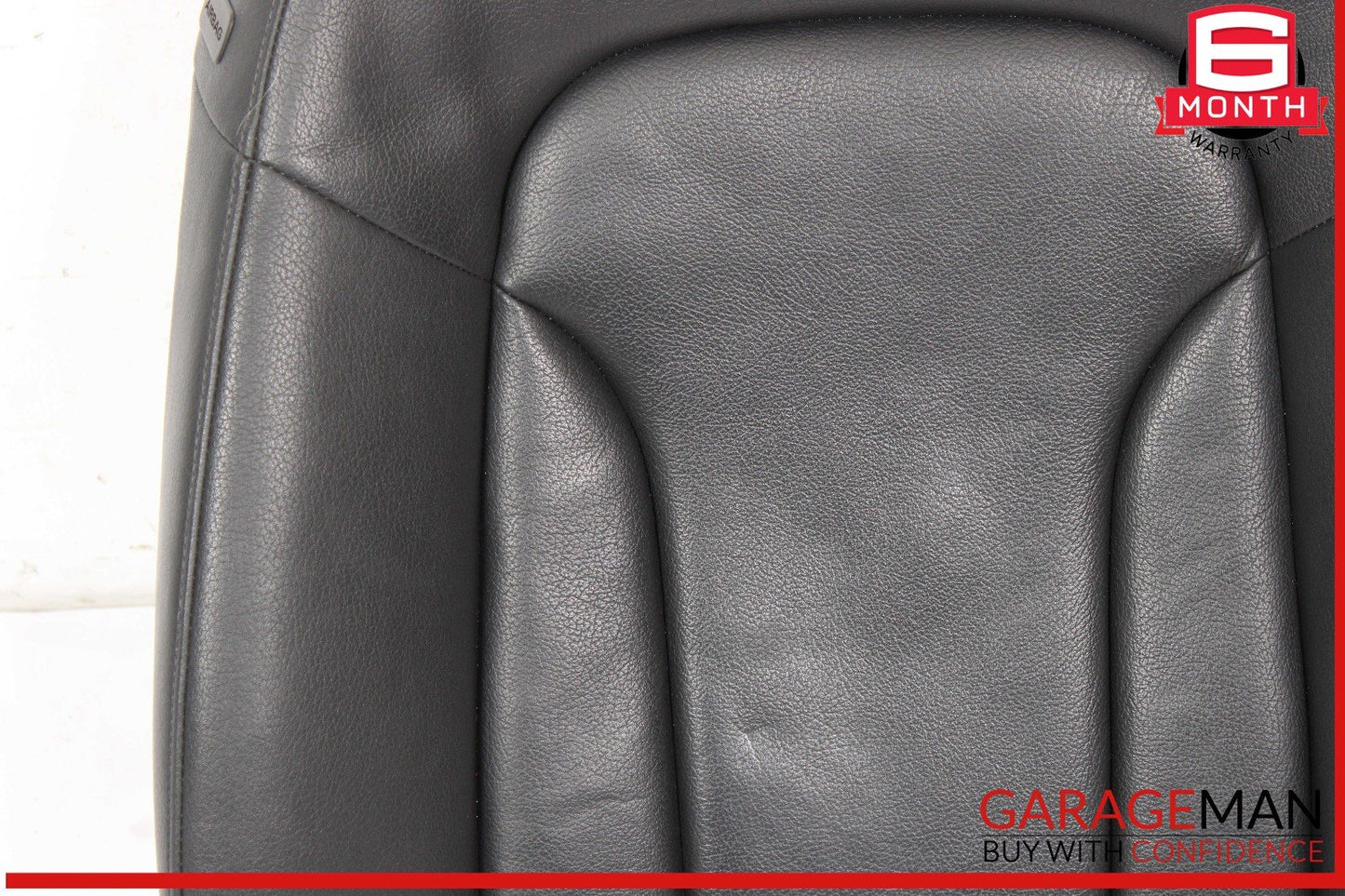 09-17 Audi Q5 Front Right Side Upper Seat Cushion Black OEM