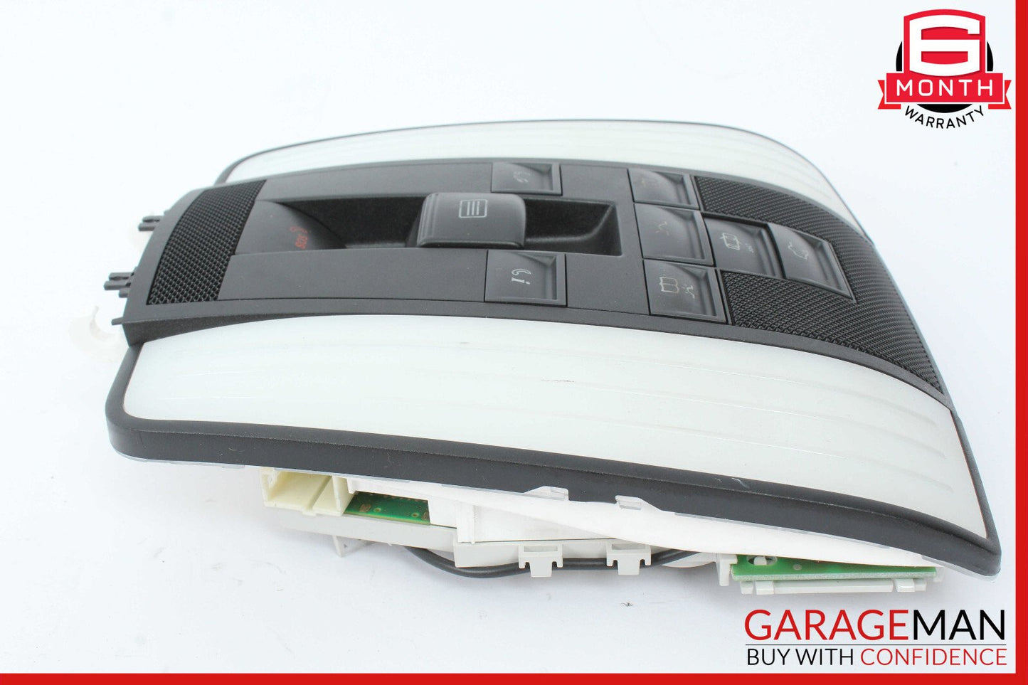 10-16 Mercedes W212 E550 E400 Front Overhead Dome Light Lamp Black OEM
