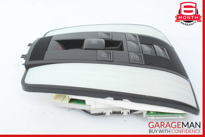10-16 Mercedes W212 E550 E400 Front Overhead Dome Light Lamp Black OEM