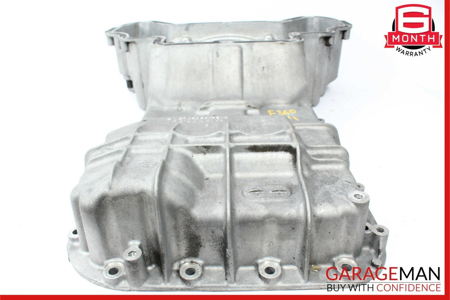 05-13 Mercedes W212 E350 C350 Engine Upper Oil Sump Baffle Pan Assembly OEM
