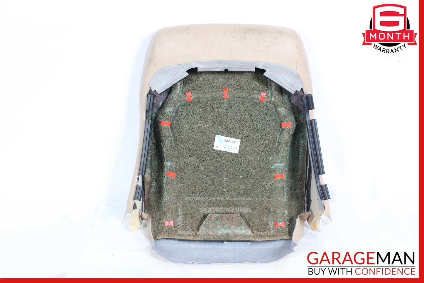 01-04 Mercedes W203 C240 C320 Front Right / Left Top Upper Seat Cushion Brown