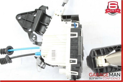 08-11 Mercedes W204 C300 Rear Right Door Lock Latch Actuator w/ Handle Beige