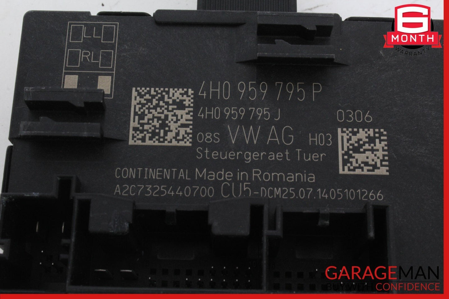 11-18 Porsche Cayenne 958 Rear Left / Right Side Door Control Module Unit OEM