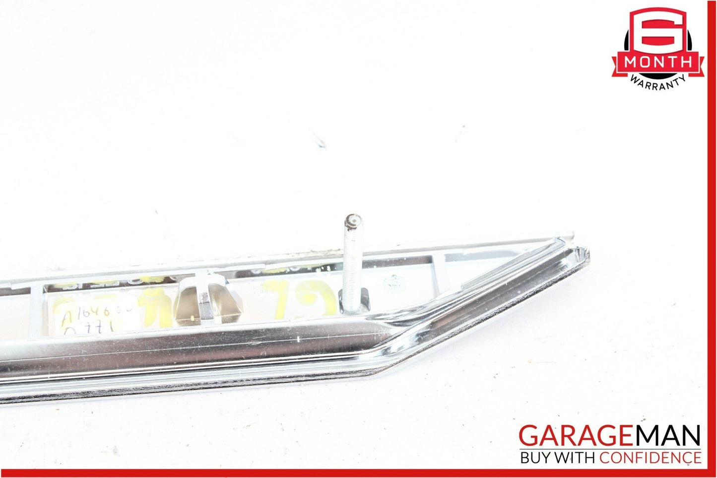 06-12 Mercedes X164 GL450 Front Left Side Dash Instrument Panel Trim Bezel Wood