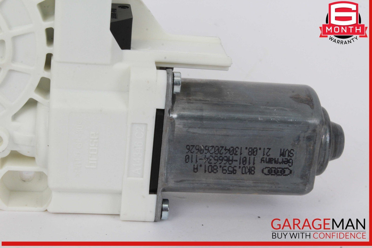 2009-2016 Audi A4 Front Left Window Regulator Motor 8K0959801A Genuine