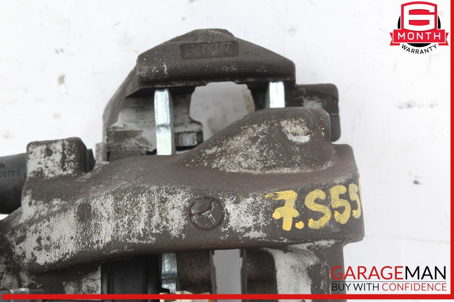 07-14 Mercedes W221 S550 Rear Left & Rear Right Side Brake Calipers Set of 2 OEM