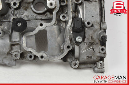 11-20 Mercedes X166 GL450 E550 S550 Left Side Engine Cylinder Head Valve Cover