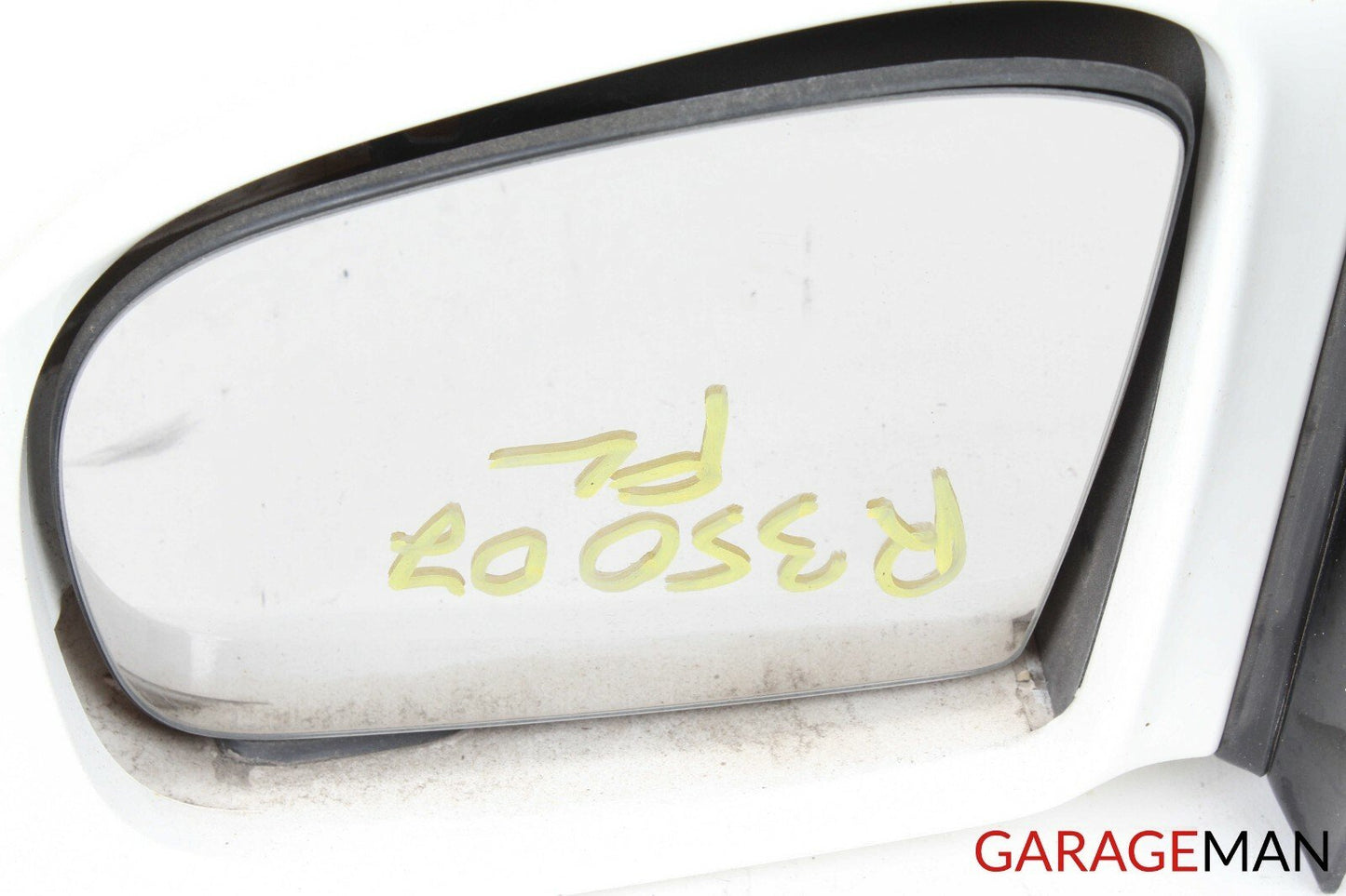 06-10 MERCEDES W251 R350 FRONT LEFT SIDE MIRROR DOOR REAR VIEW WHITE OEM