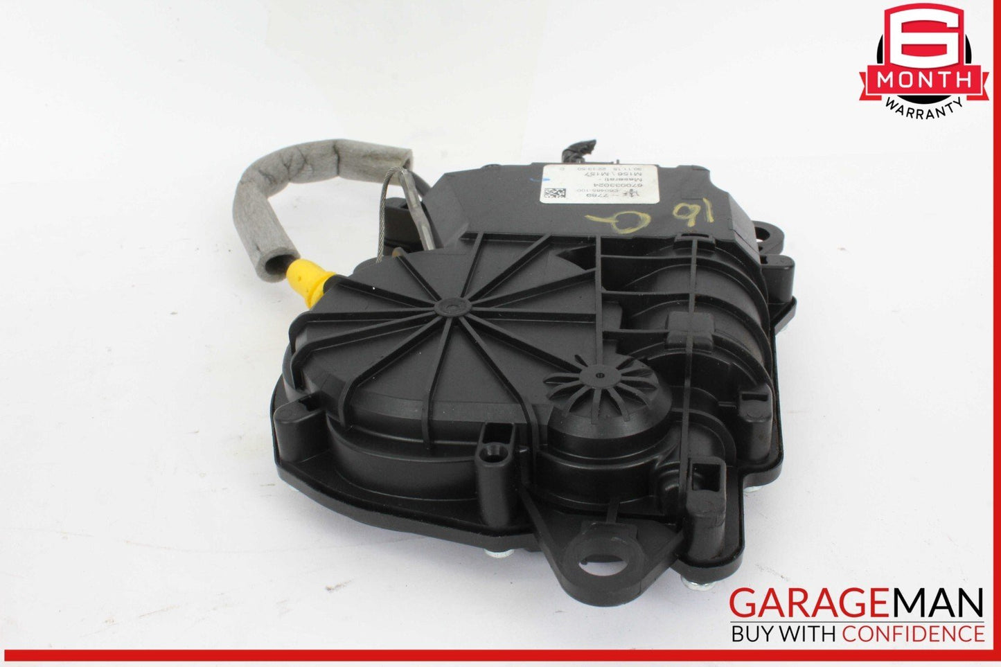 14-17 Maserati Quattroporte Rear Trunk Lid Lock Latch Actuator 670033024 OEM