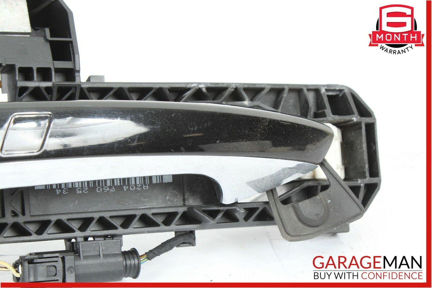 12-14 Mercedes W204 C250 Keyless Go Rear Left Exterior Door Handle w/ Actuator