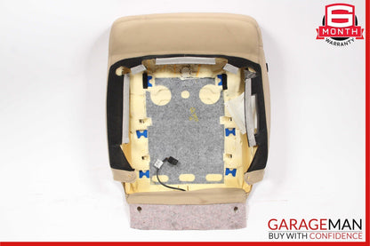 07-12 Mercedes X164 GL550 GL450 Front Right Top Upper Seat Cushion Cover Brown