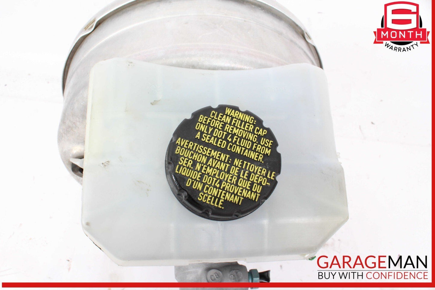 17-24 Audi Q7 Power Brake Booster Master Cylinder 4M0612103N OEM