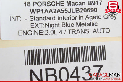 15-24 Porsche Macan 95B Turbo Rear Right Passenger Door Lock Latch Actuator OEM