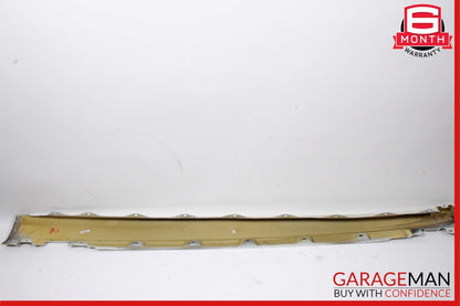06-13 Mercedes W251 R350 Left Side Rocker Skirt Molding Panel Calcite White