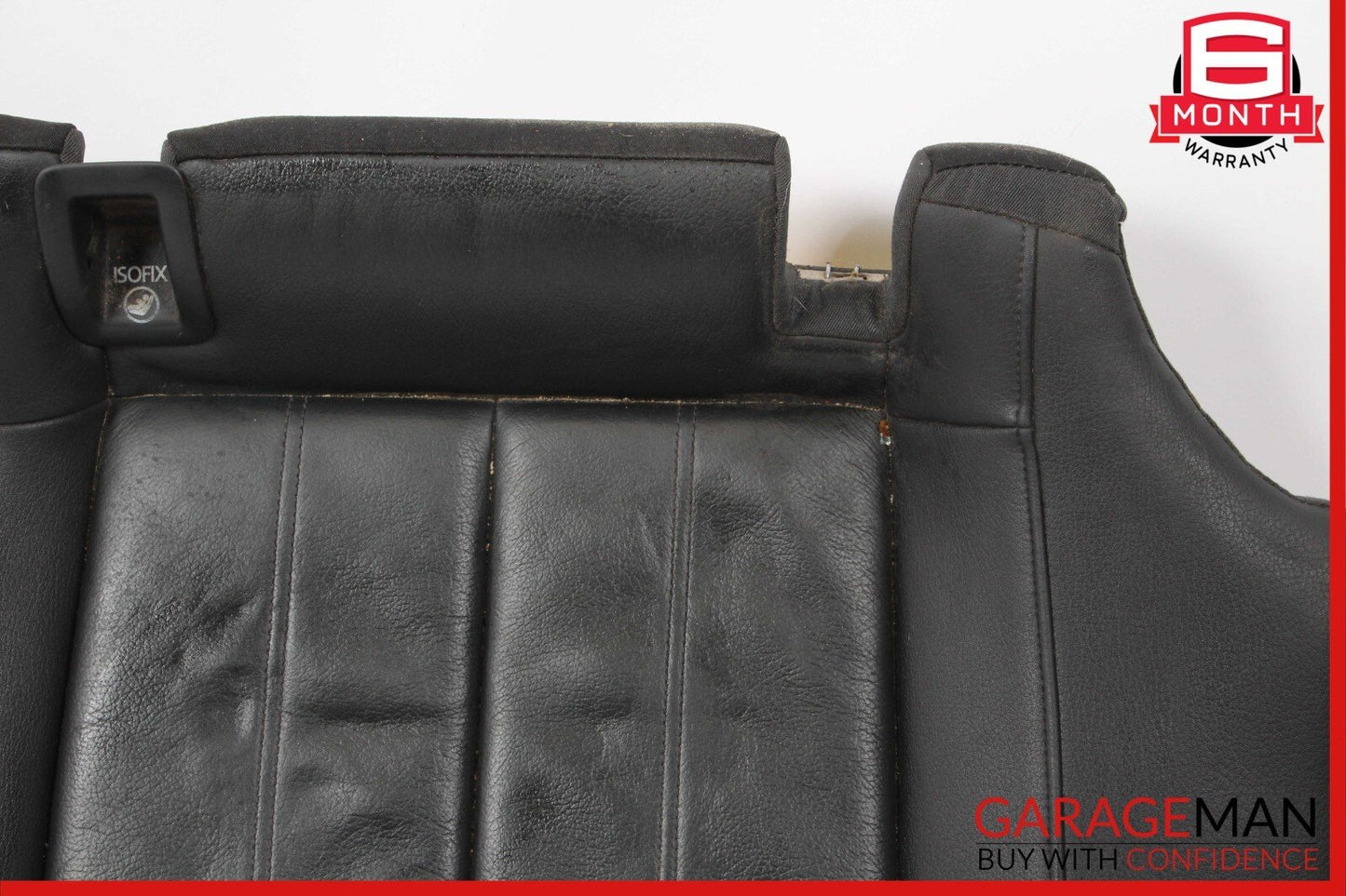 12-18 Audi A7 Rear Bottom Lower Seat Bench Cushion Cover Black OEM