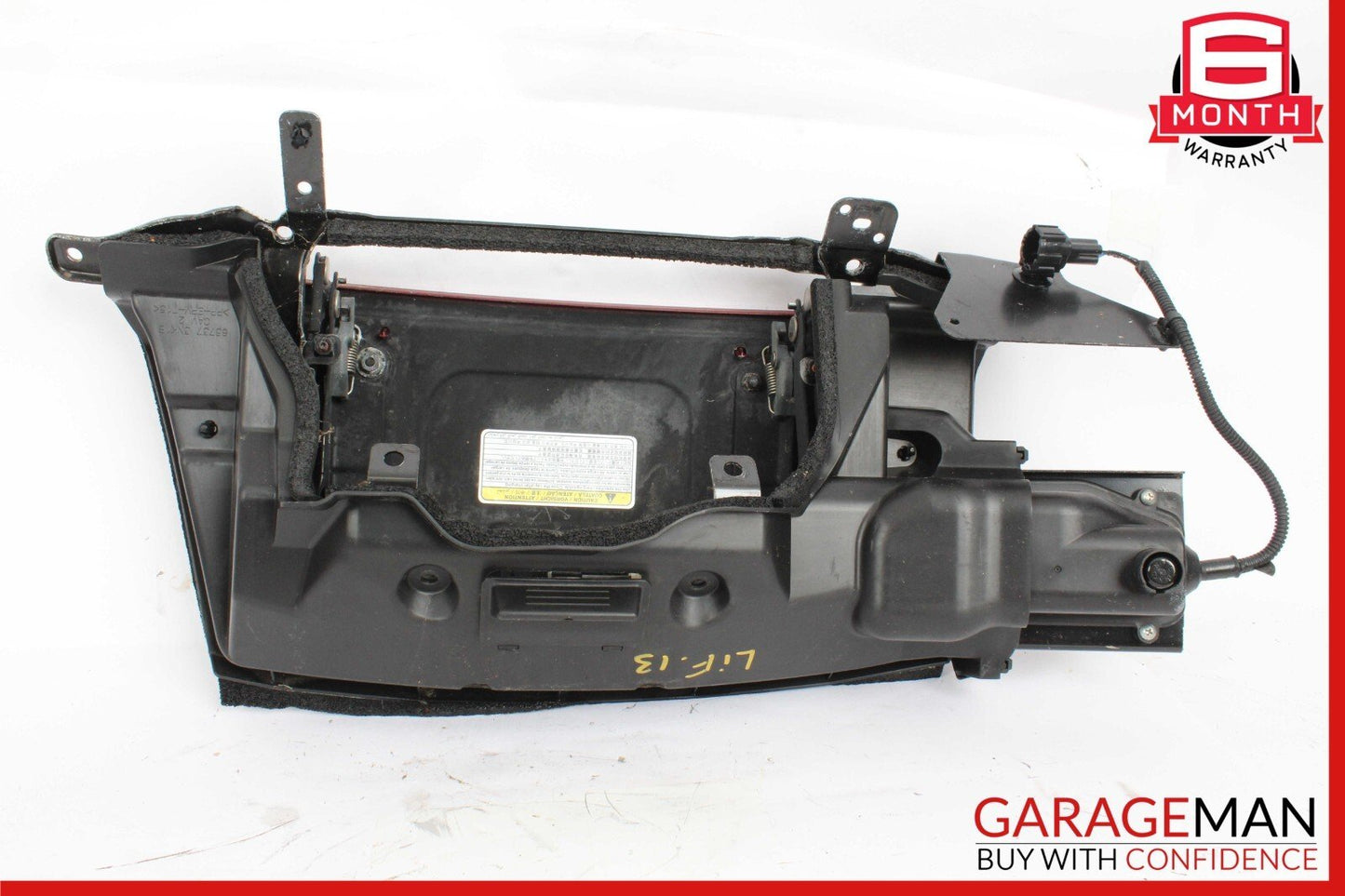 13-17 Nissan Leaf Front Charge Port Door Cover w/ Bracket & Emblem OEM