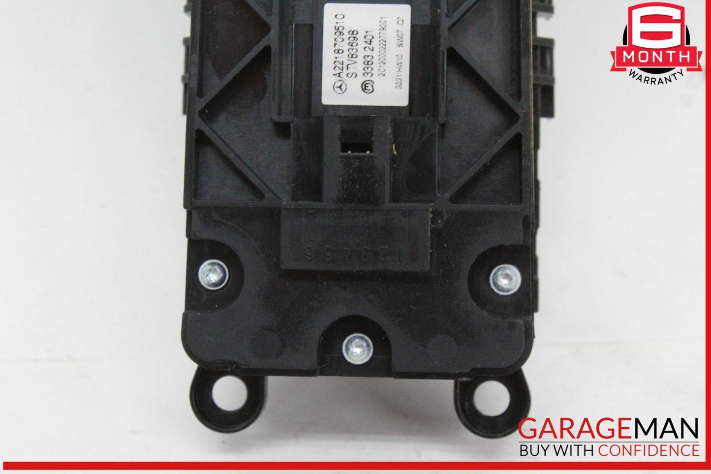 07-13 Mercedes W221 S550 S400 S600 Rear Left or Right Side Window Control Switch