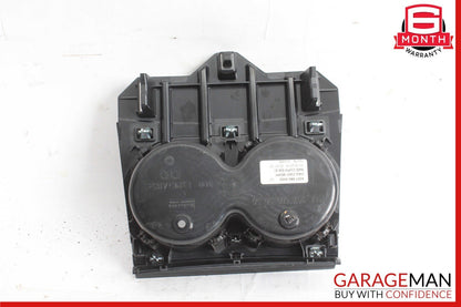 14-17 Mercedes W207 E350 E400 Center Console Cup Holder Compartment Wood OEM