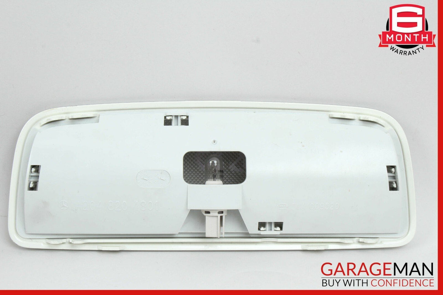 08-17 Mercedes W204 C250 E350 GLK350 Rear Overhead Dome Light Lamp Gray OEM