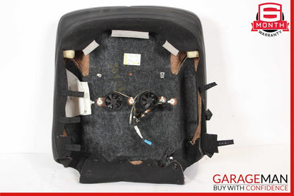 08-13 Mercedes W221 S63 AMG Front Left Driver Upper Top Seat Cushion Black OEM