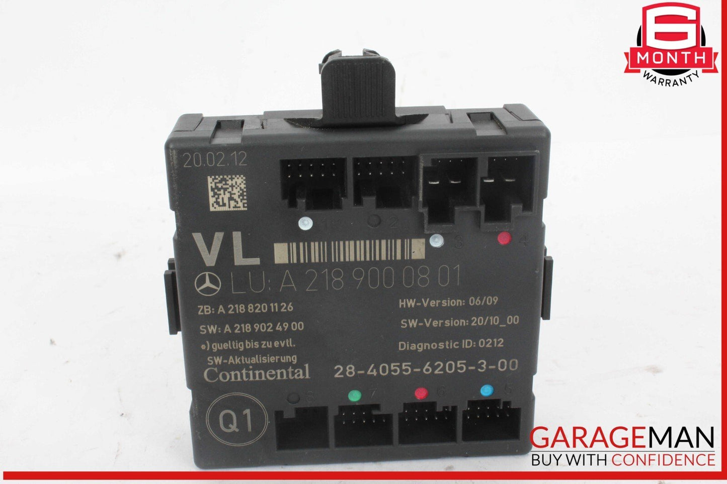 08-18 Mercedes W218 CLS550 SLK350 E400 Front Left Side Door Control Module OEM