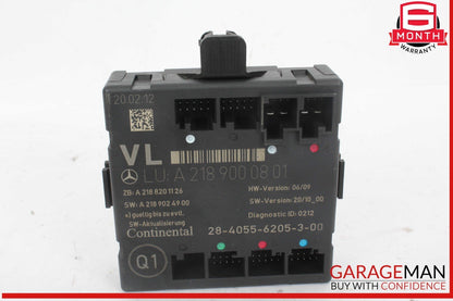 08-18 Mercedes W218 CLS550 SLK350 E400 Front Left Side Door Control Module OEM