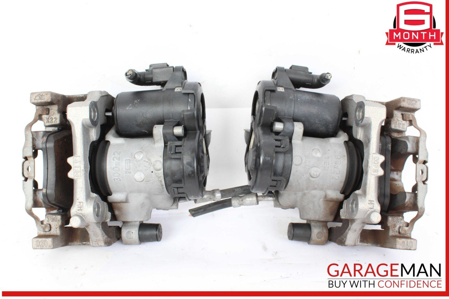 15-20 Mercedes W205 C300 C400 Rear Right & Left Side Brake Calipers Set of 2 Pc