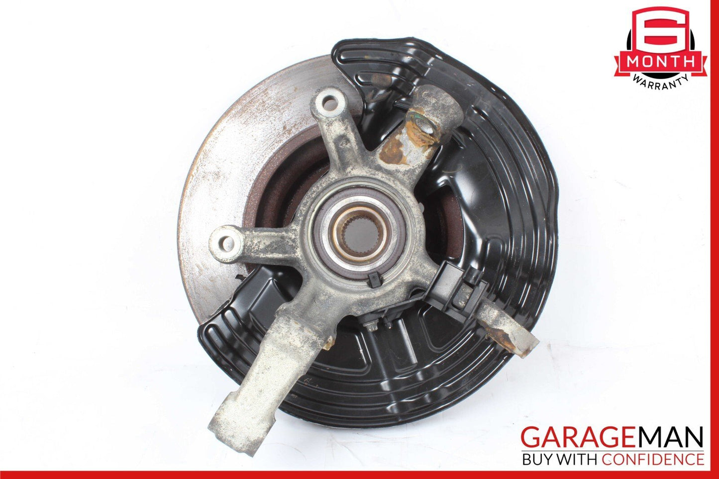 14-19 Mercedes W117 CLA250 Rear Left Wheel Spindle Knuckle Hub Rotor Disc OEM