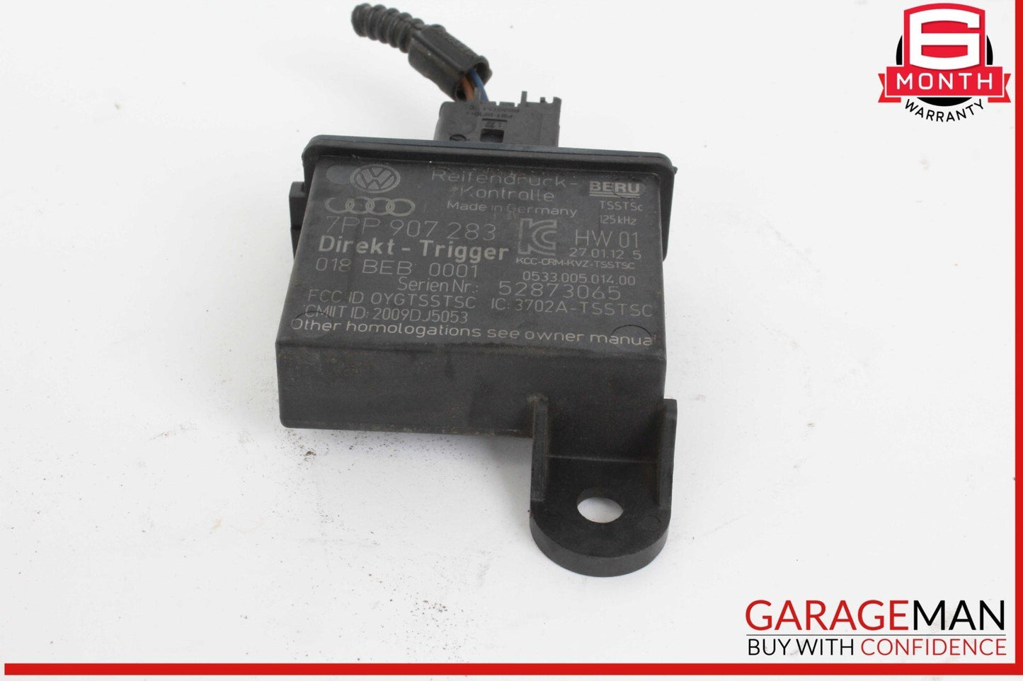 11-18 Porsche Cayenne S 958 Tire Pressure Monitoring System Control Module OEM