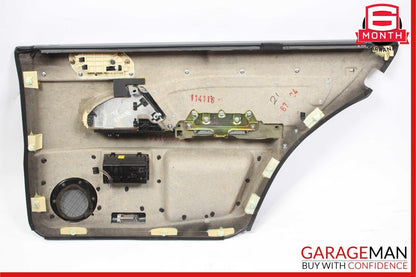 92-99 Mercedes W140 500SEL S420 Rear Left Driver Side Interior Door Panel Gray