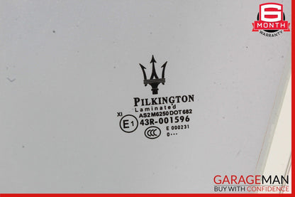 03-13 Maserati Quattroporte M139 Front Right Side Door Window Glass OEM