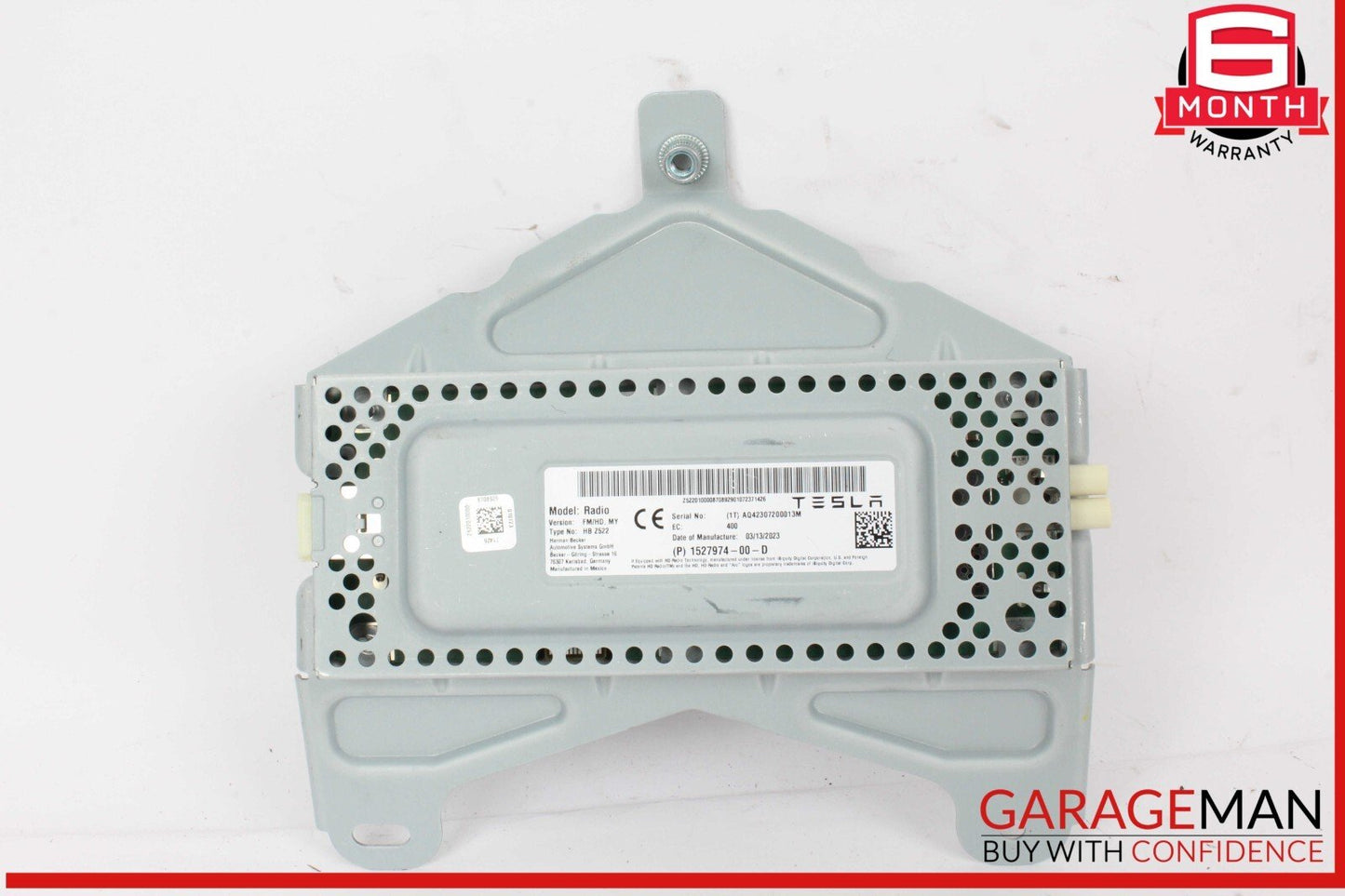 20-23 Tesla Model Y Radio Receiver FM HD Control Module Unit 152797400D OEM