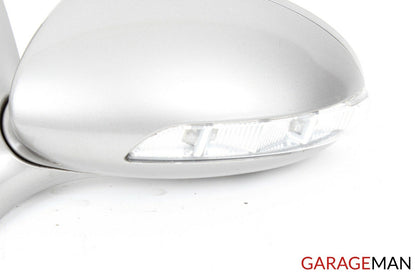 07-09 Mercedes W221 S450 S550 Front Left Side Mirror Door Rear View Silver OEM