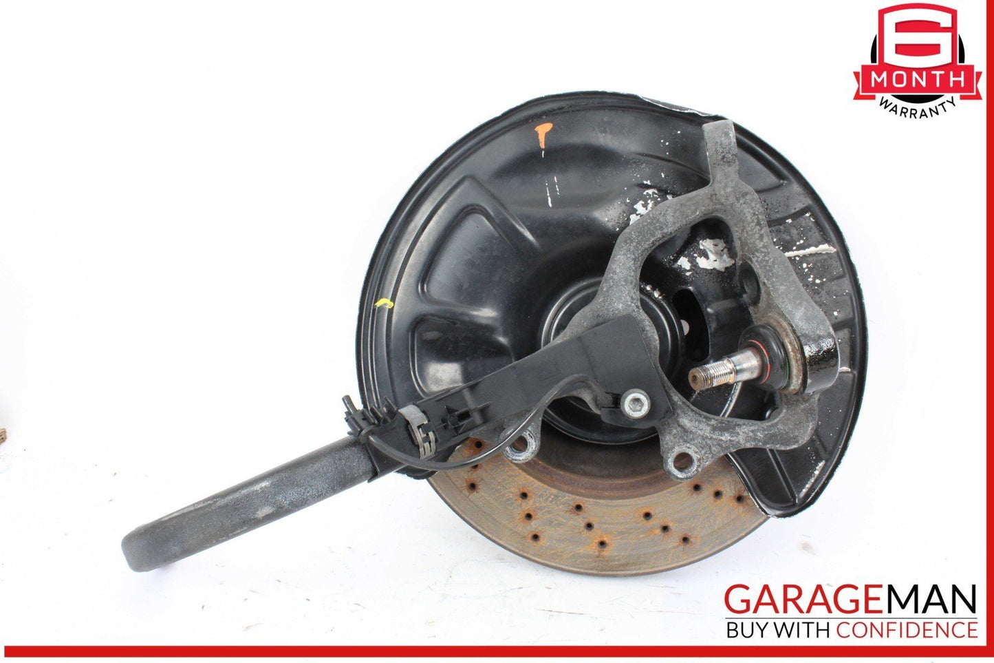 03-11 Mercedes R230 SL500 Front Left Driver Side Spindle Knuckle w/ Disc Rotor