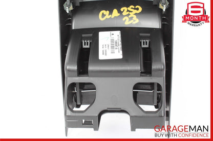 20-23 Mercedes W118 CLA250 Rear Center Console w/ AC A/C Air Vent & USB Port OEM