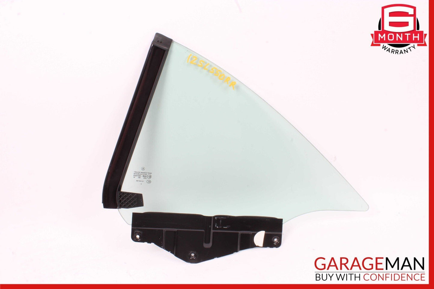 03-12 Mercedes R230 SL550 SL600 Rear Right Side Door Window Quarter Auto Glass