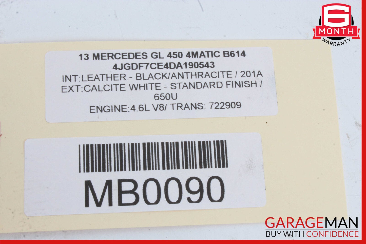 12-20 Mercedes X166 GL450 CLS550 SL550 Crank Shaft Pulley Harmonic Dampener OEM