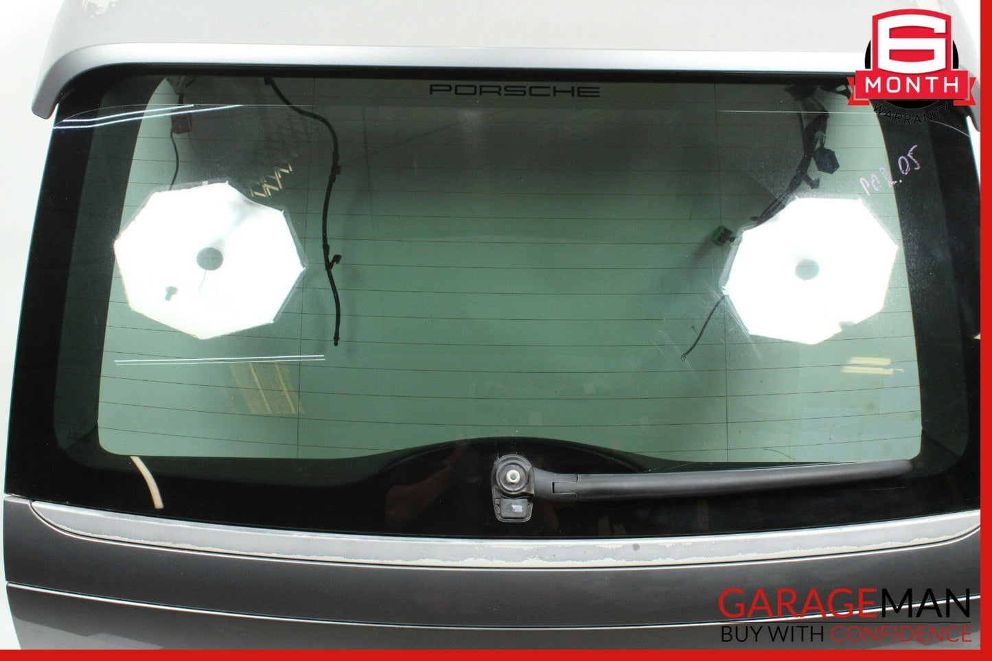 03-06 Porsche Cayenne Turbo S Rear Trunk Tailgate Liftgate Hatch Shell Panel