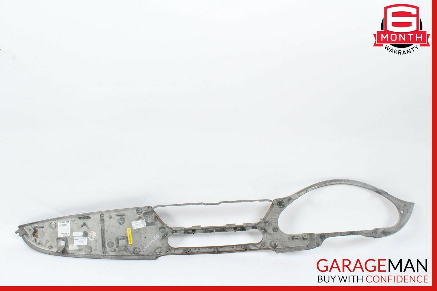 06-11 Mercedes W219 CLS500 Front Dash Dashboard Cluster Bezel Trim Bezel Wood