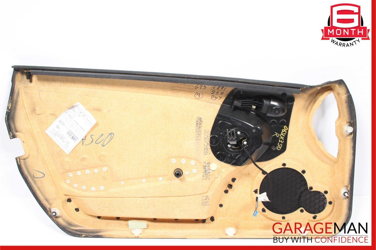 05-11 Mercedes R171 SLK350 Front Right Side Interior Door Panel Cover Black