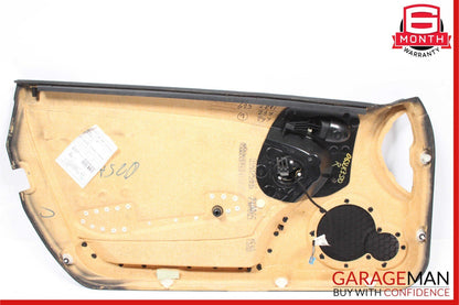 05-11 Mercedes R171 SLK350 Front Right Side Interior Door Panel Cover Black
