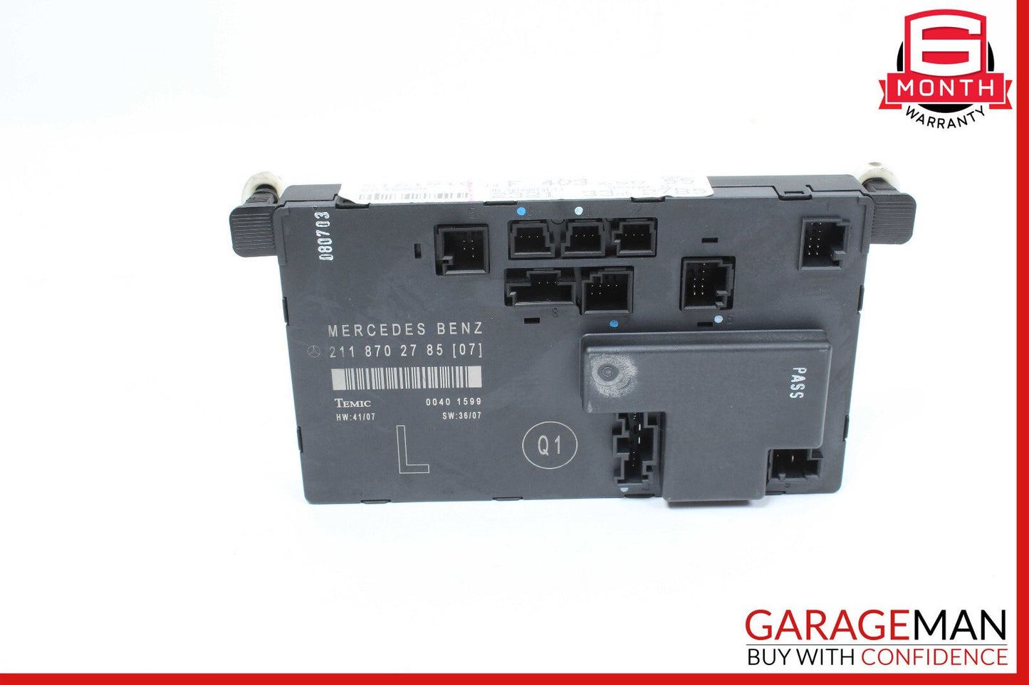 03-09 Mercedes W211 E320 E550 Front Left Driver Side Door Control Module OEM
