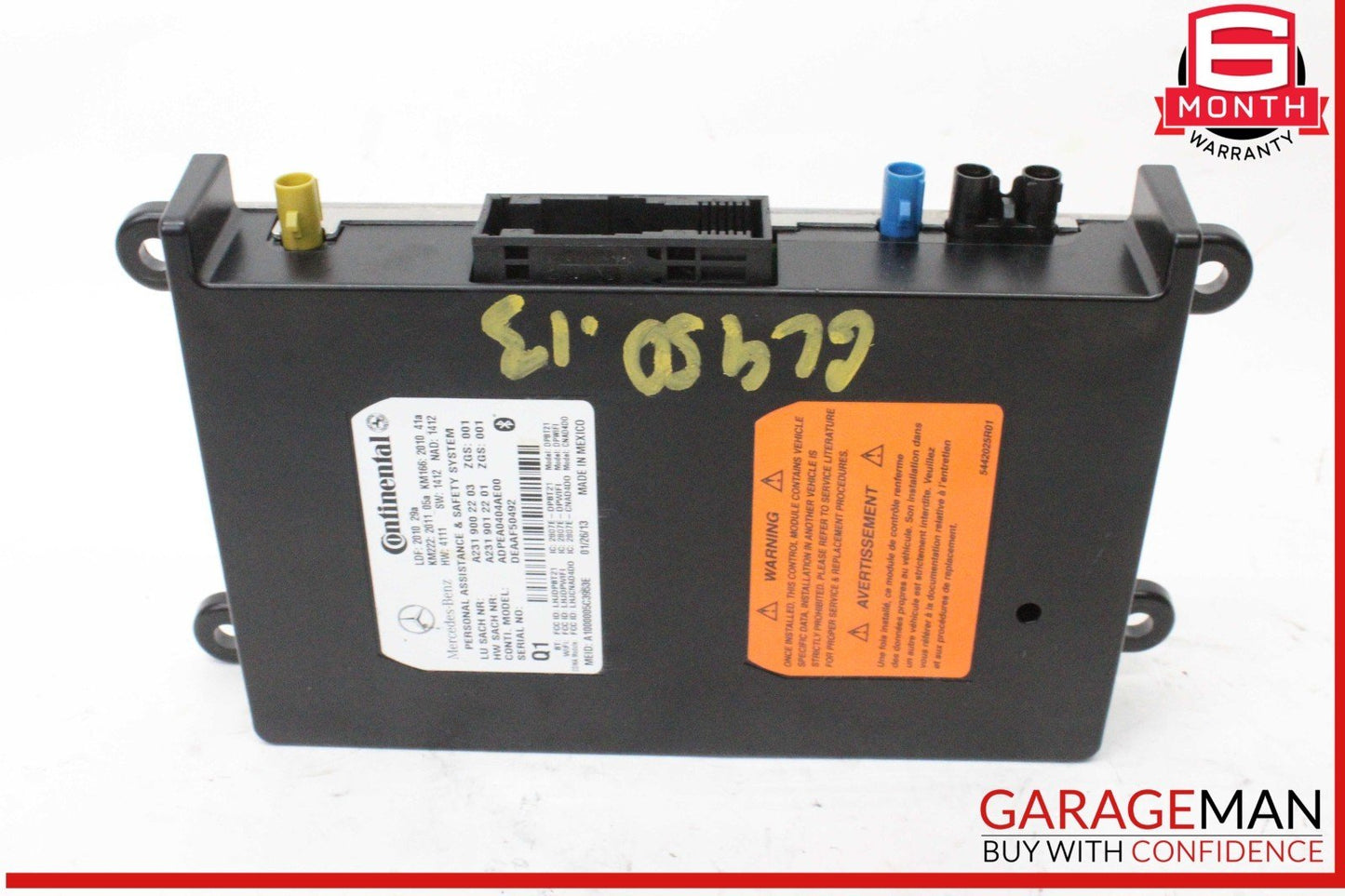 12-20 Mercedes X166 GL450 SL400 GLA250 Communication Control Module Unit OEM