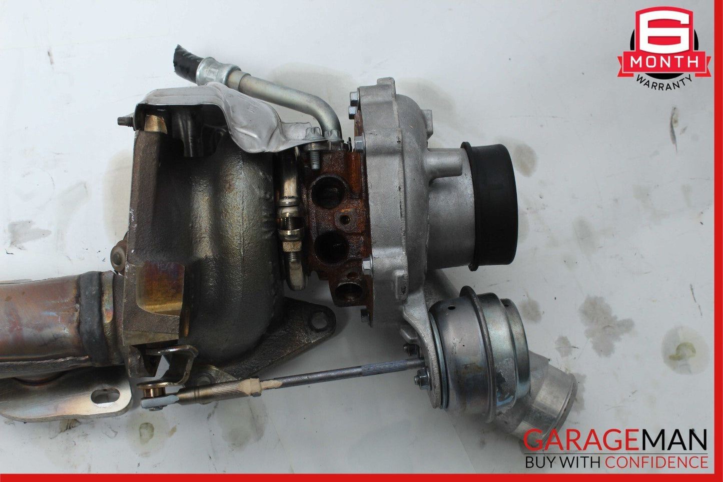 11-18 Mercedes W212 E550 CL550 Left Side Turbocharger Turbo Charger Manifold OEM