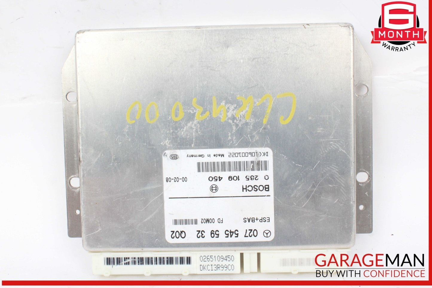 99-03 Mercedes W208 CLK430 ASR ABS Control Module Unit 0275455932 OEM