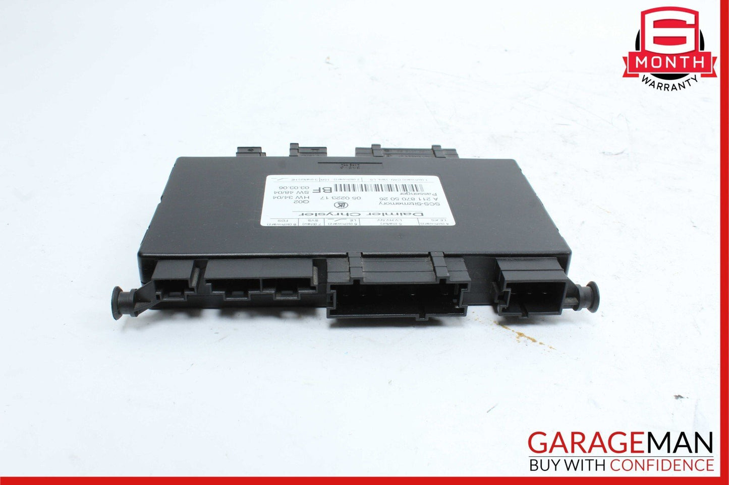 03-12 Mercedes X164 GL450 4MATIC Under Seat Control Module Front Right Side OEM