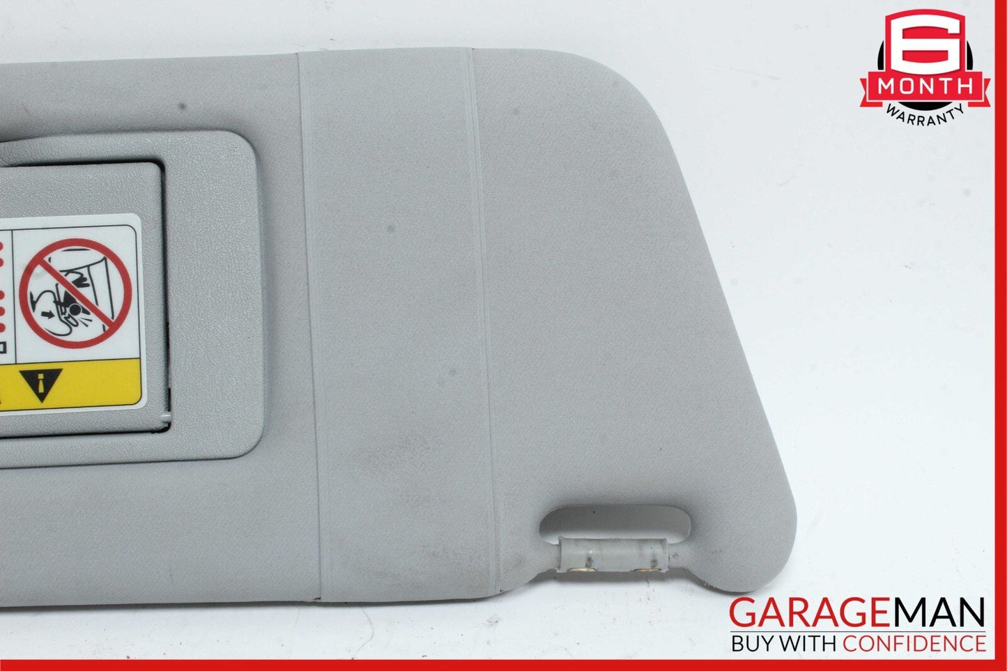 01-07 Mercedes W203 C240 C32 AMG Front Right Side Sunvisor Sun Visor Grey OEM
