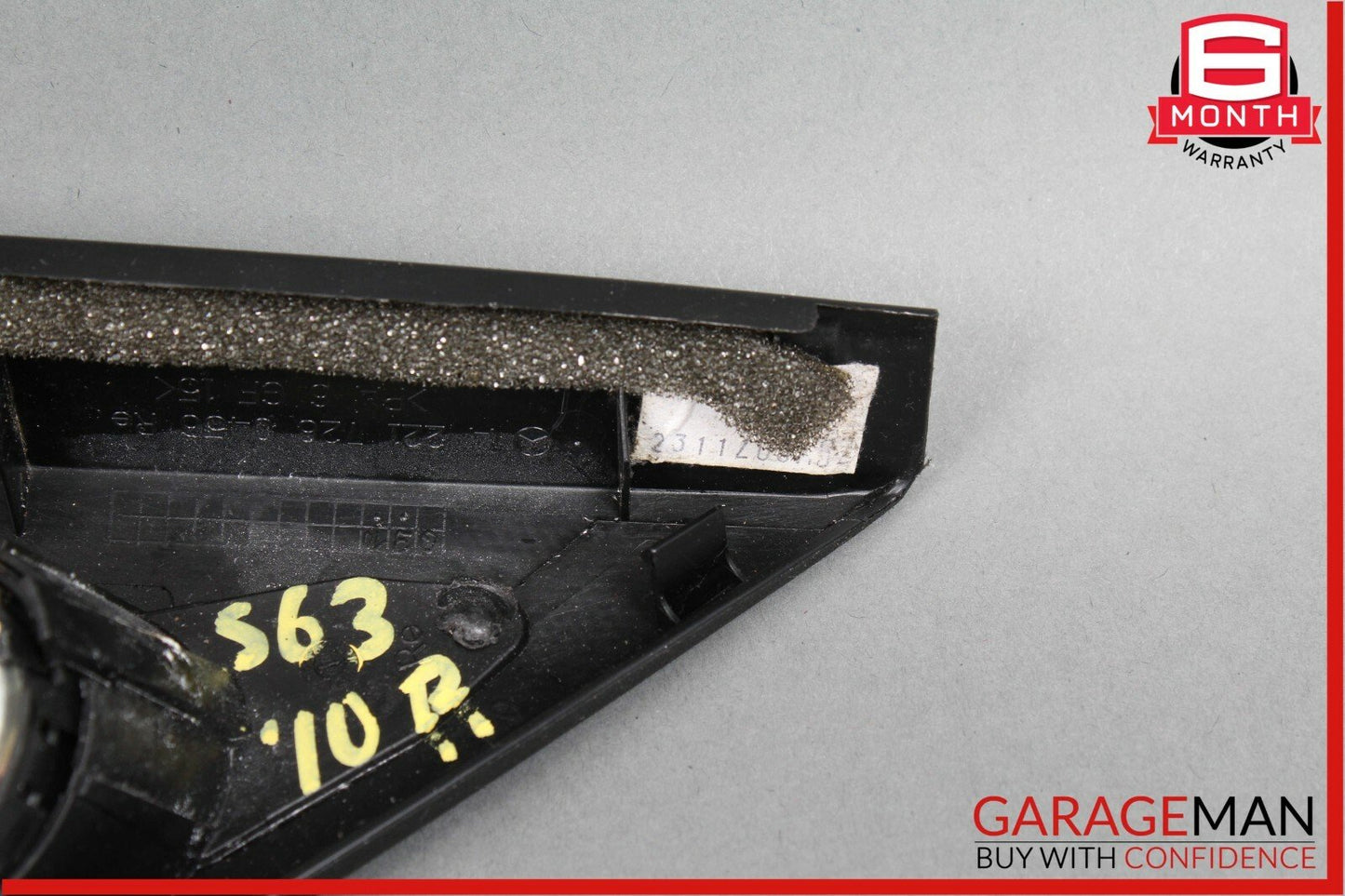 07-13 Mercedes W221 S550 S63 AMG Front Right Side Tweeter Speaker Cover Black