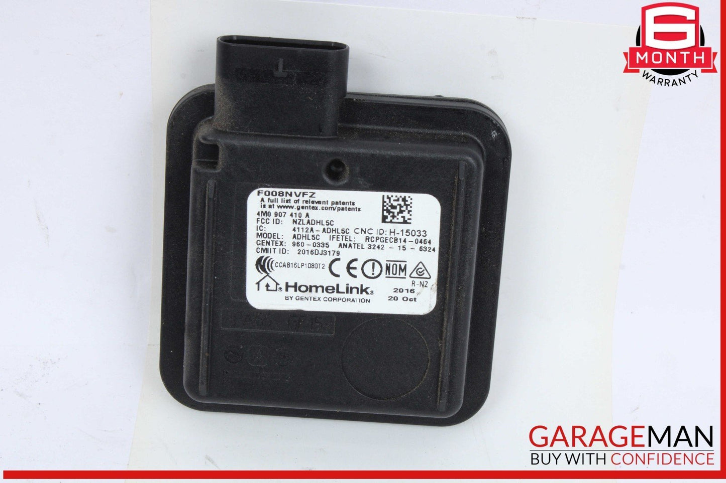 17-20 Audi Q7 A4 Q5 Homelink Garage Door Opener Control Module Unit 4M0907410A